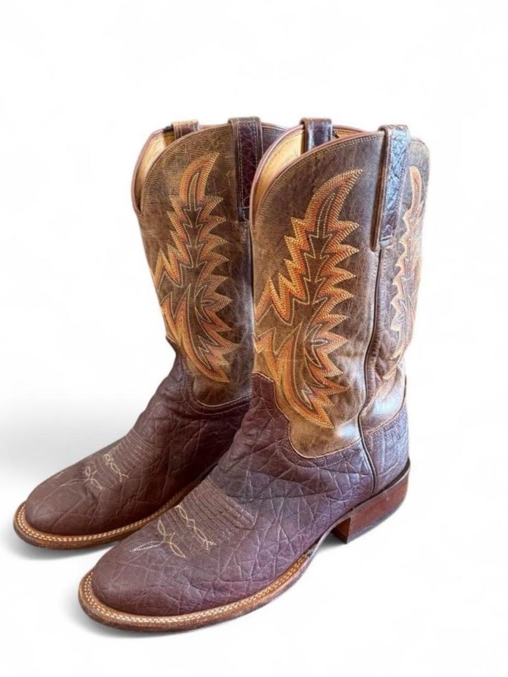 Lucchese 2000 Elephant Hide Boots